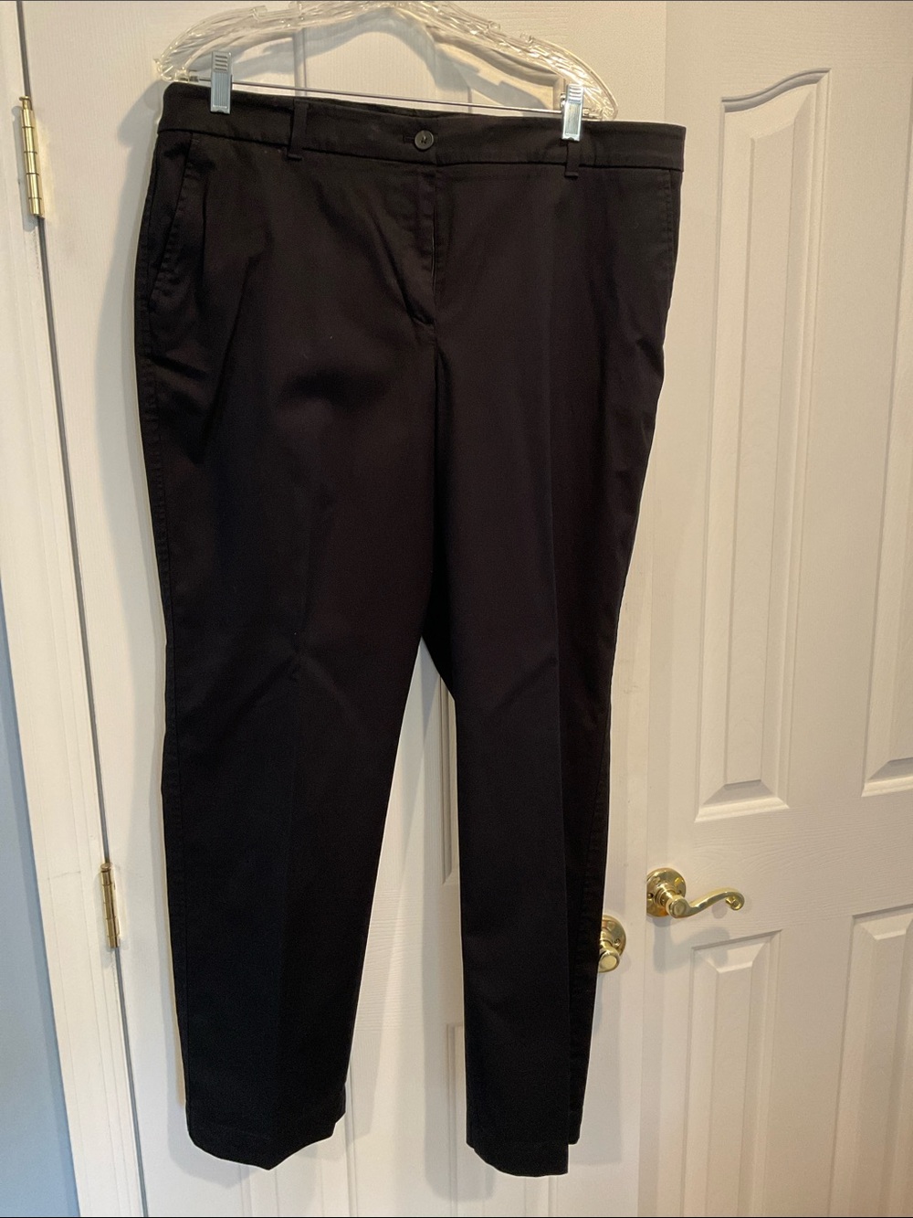 Talbots Black Straight Leg Pants